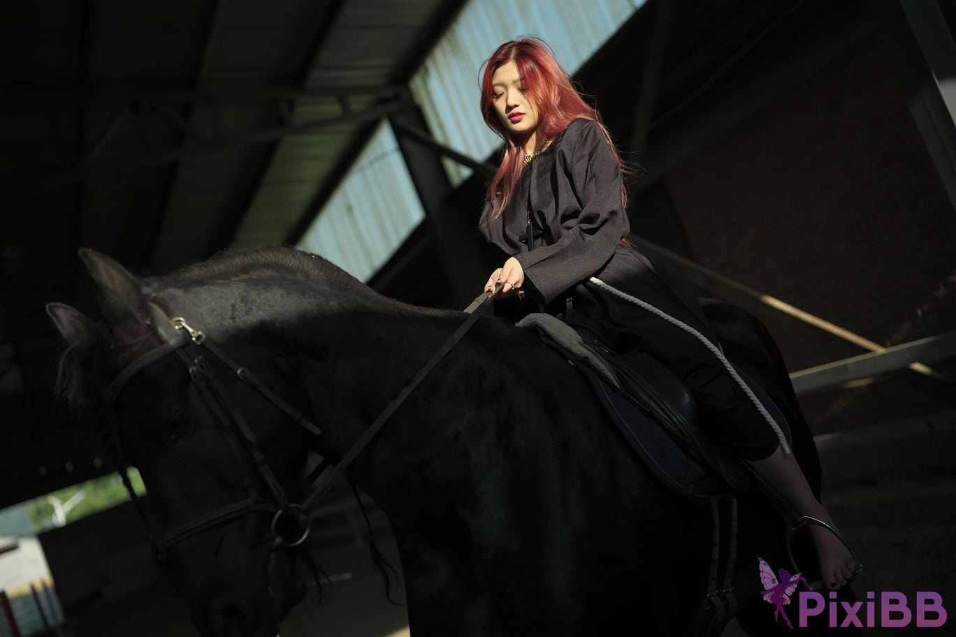 Private Photoshoot Jiang Yunya Innocent long legged model Full scale private photos of human body leaked at outdoor racecourse PixiBB.COM 349