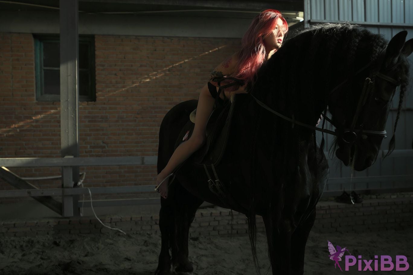Private Photoshoot Jiang Yunya Innocent long legged model Full scale private photos of human body leaked at outdoor racecourse PixiBB.COM 369