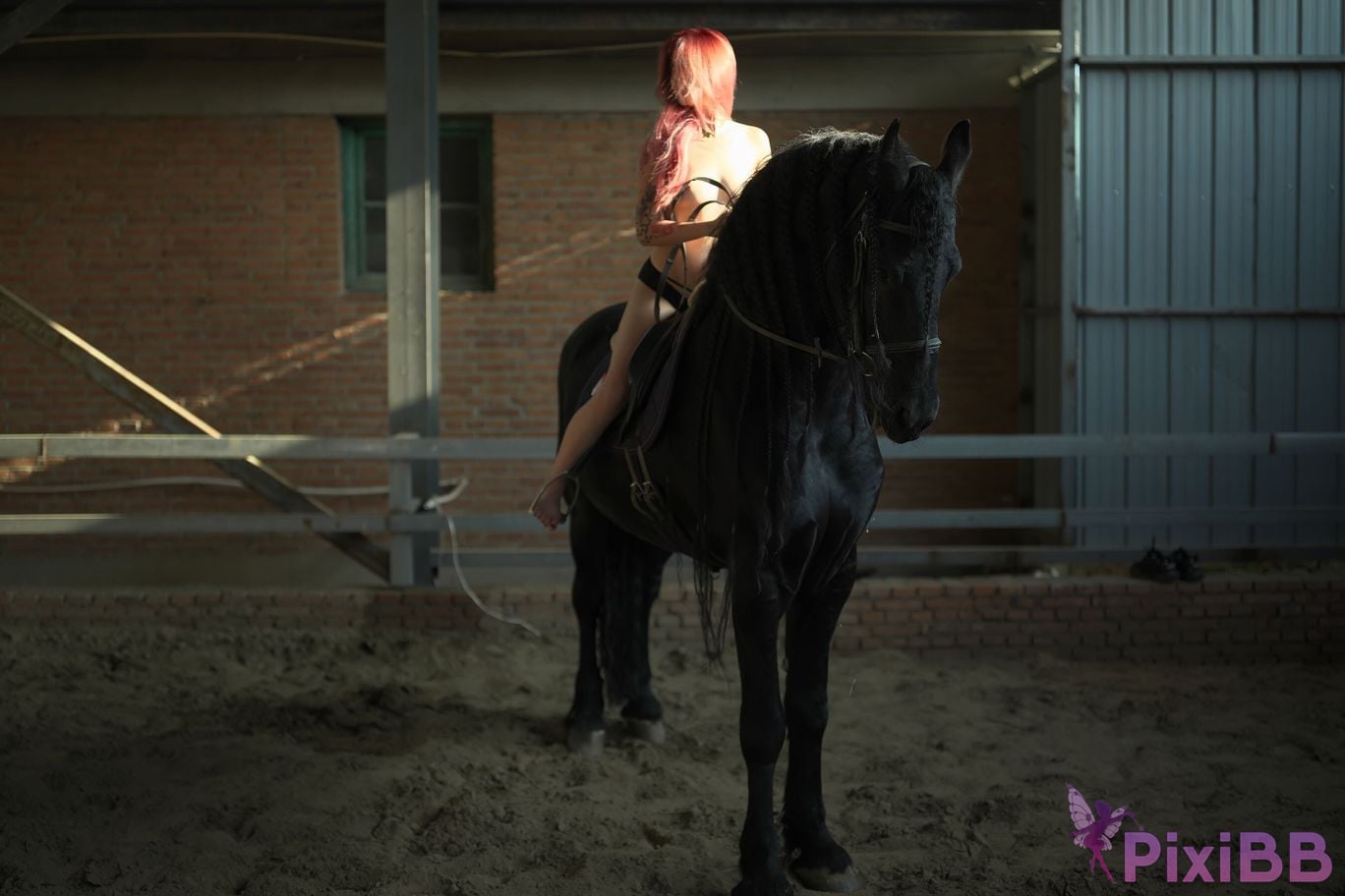 Private Photoshoot Jiang Yunya Innocent long legged model Full scale private photos of human body leaked at outdoor racecourse PixiBB.COM 376