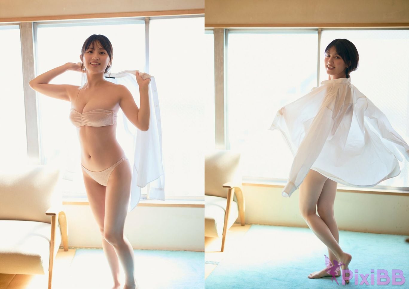 Japanese Idol Fuka Hanasaki BUBKA Digital Photo Book Full Bloom Home Run PixiBB.COM 004