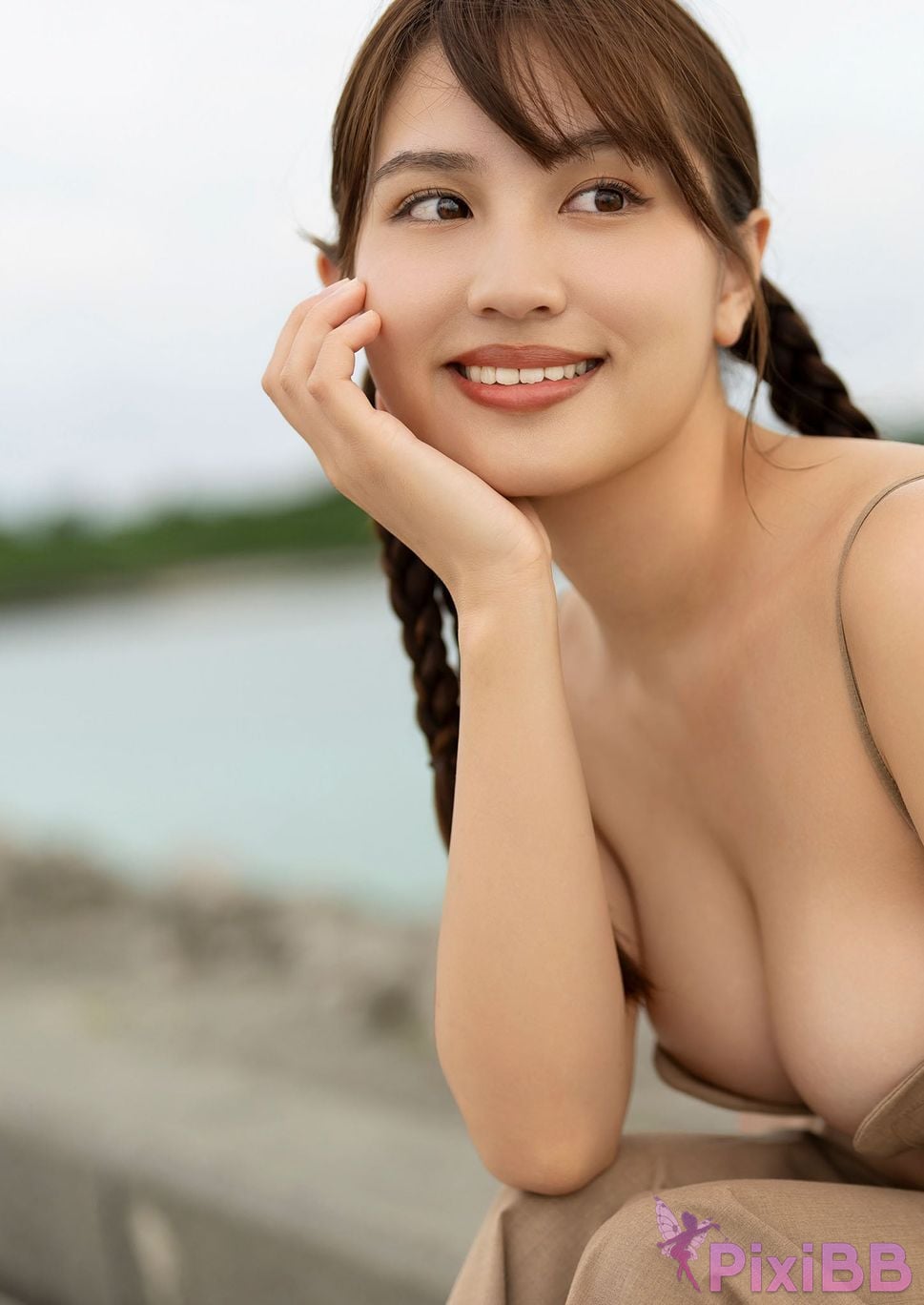 Japanese Idol F breast ka Hanasaki Kaede Rookie ANOTHER EDITION PixiBB.COM 015