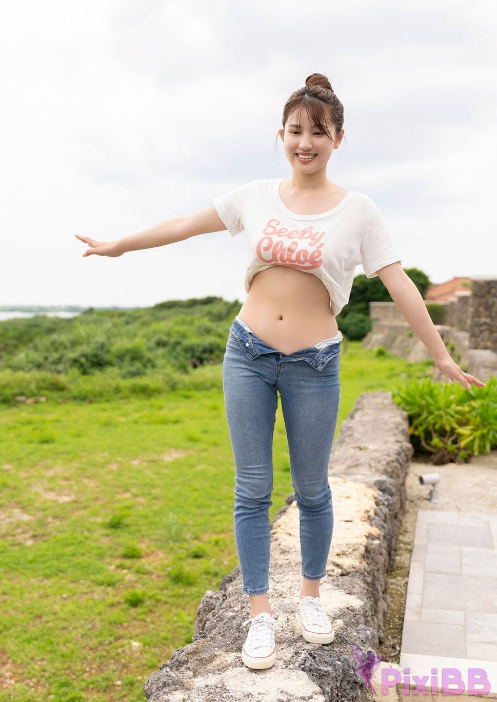 Japanese Idol F breast ka Hanasaki Kaede Rookie ANOTHER EDITION PixiBB.COM 028