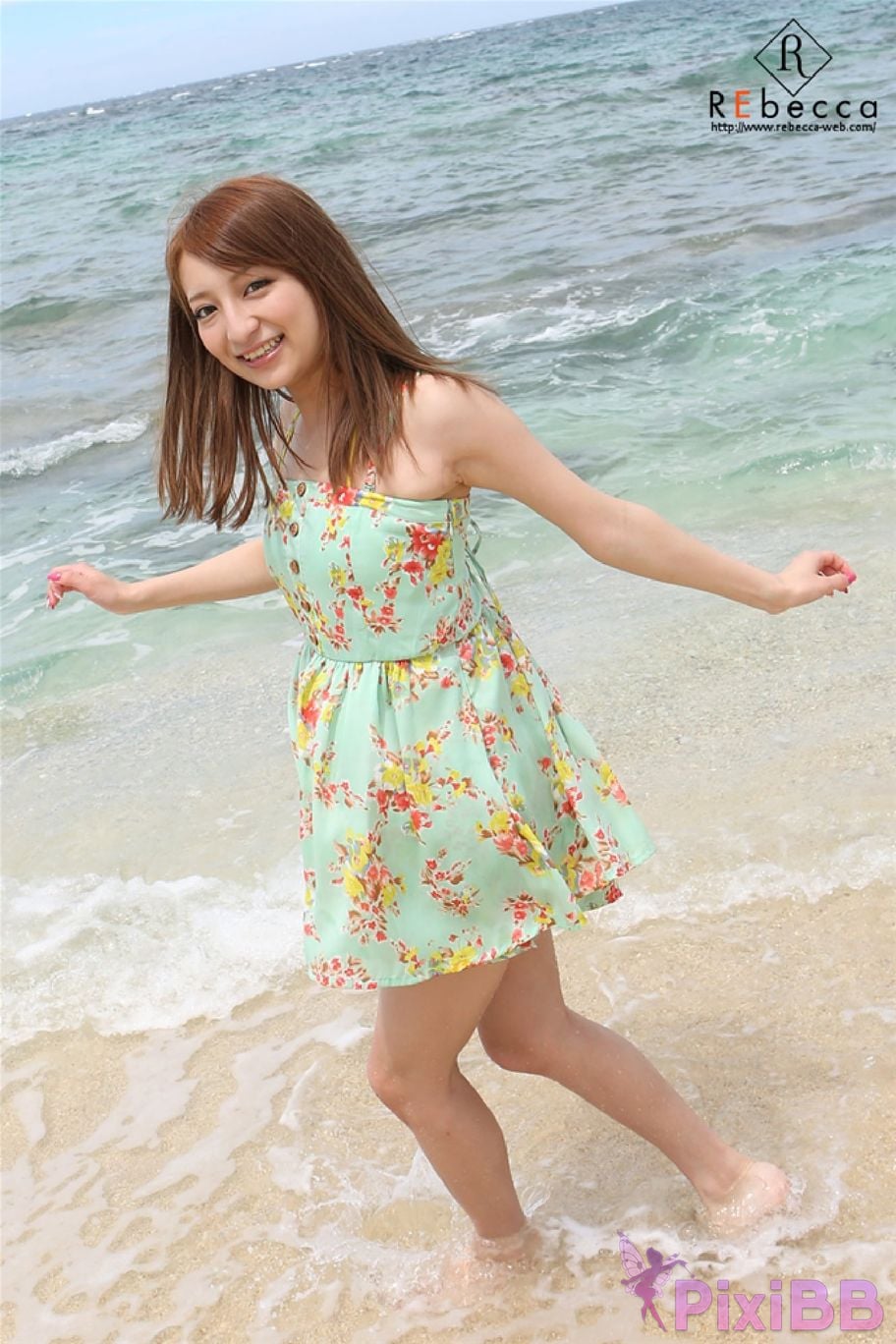 Japanese Idol Marie Shiraishi REbecca russian quarter Adult digital photo book PixiBB.COM 045