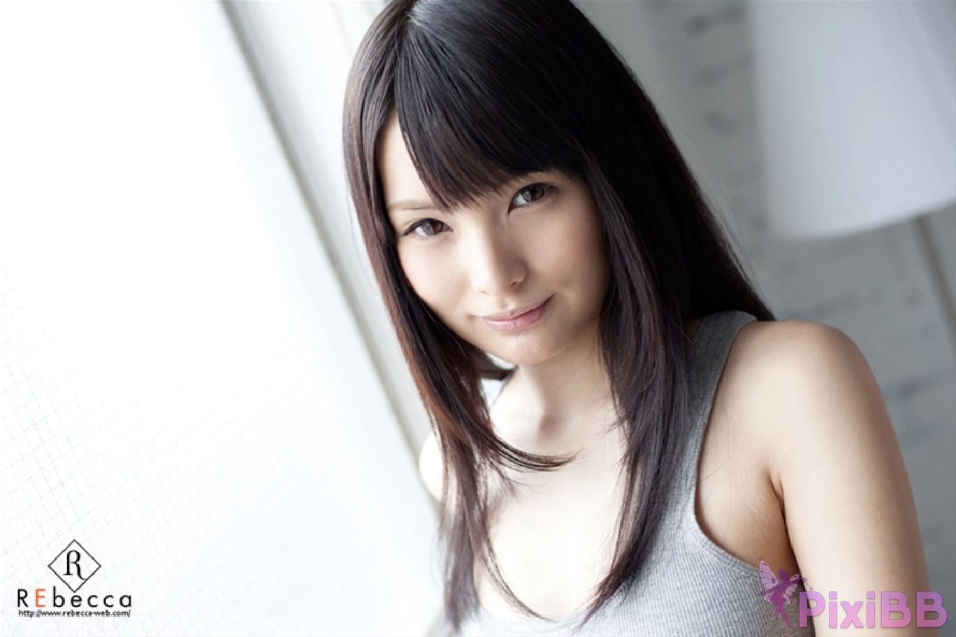 Japanese Idol Mihono Sakaguchi Miho Sakasaki REbecca Black hair x beautiful girl 18 age PixiBB.COM 008