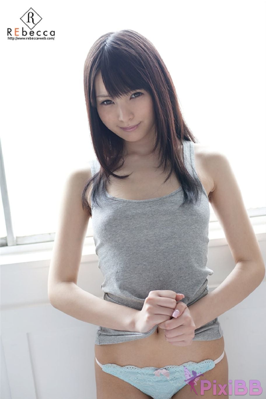 Japanese Idol Mihono Sakaguchi Miho Sakasaki REbecca Black hair x beautiful girl 18 age PixiBB.COM 009