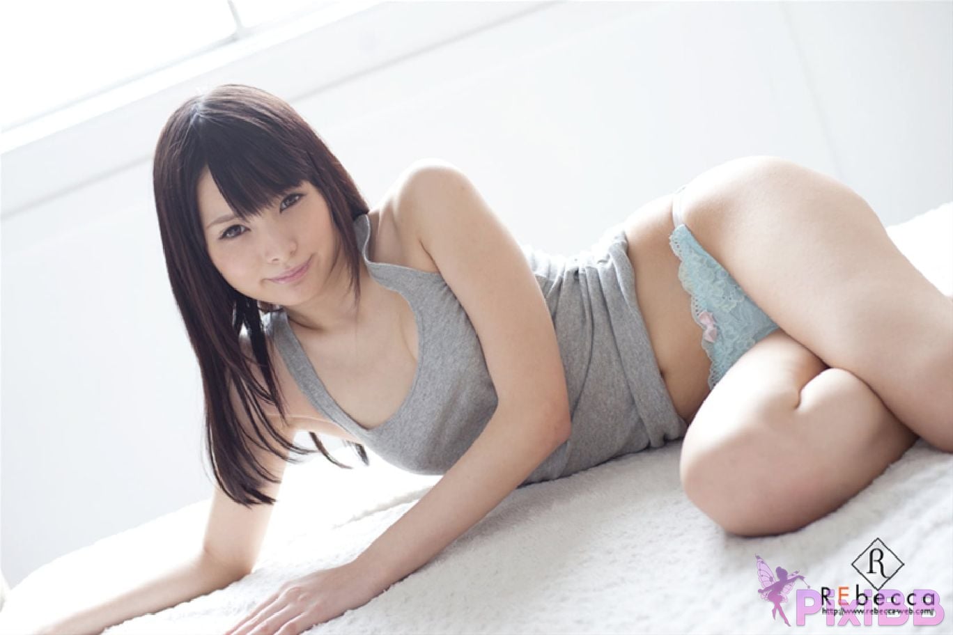 Japanese Idol Mihono Sakaguchi Miho Sakasaki REbecca Black hair x beautiful girl 18 age PixiBB.COM 018