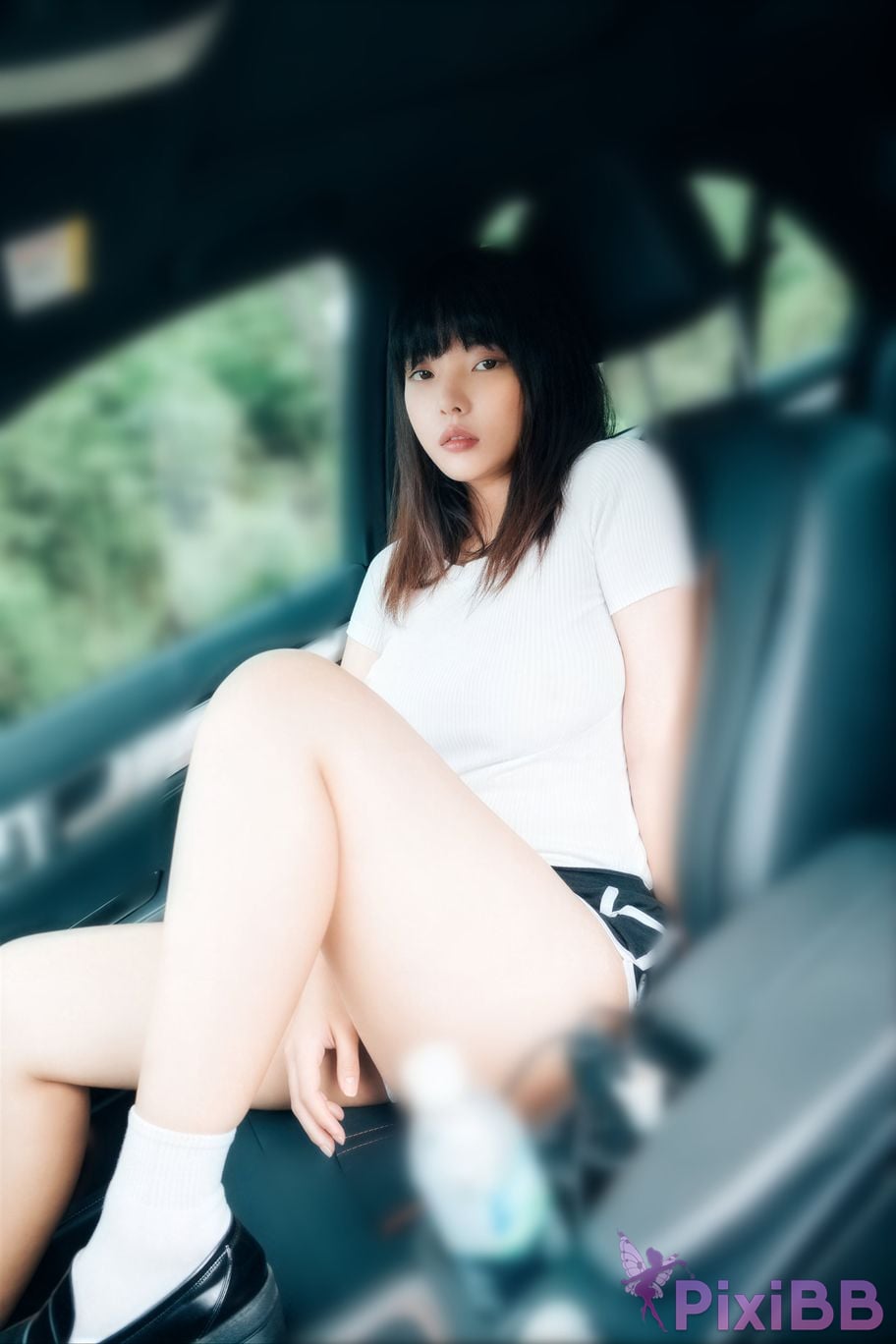 AI Enhanced Haivia Mina Song Minah Cafe Drive PixiBB.COM 015