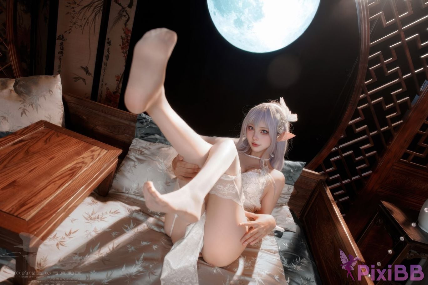 Cosplayer CatDemon Meow cub your cat azur lane Albion PixiBB.COM 065