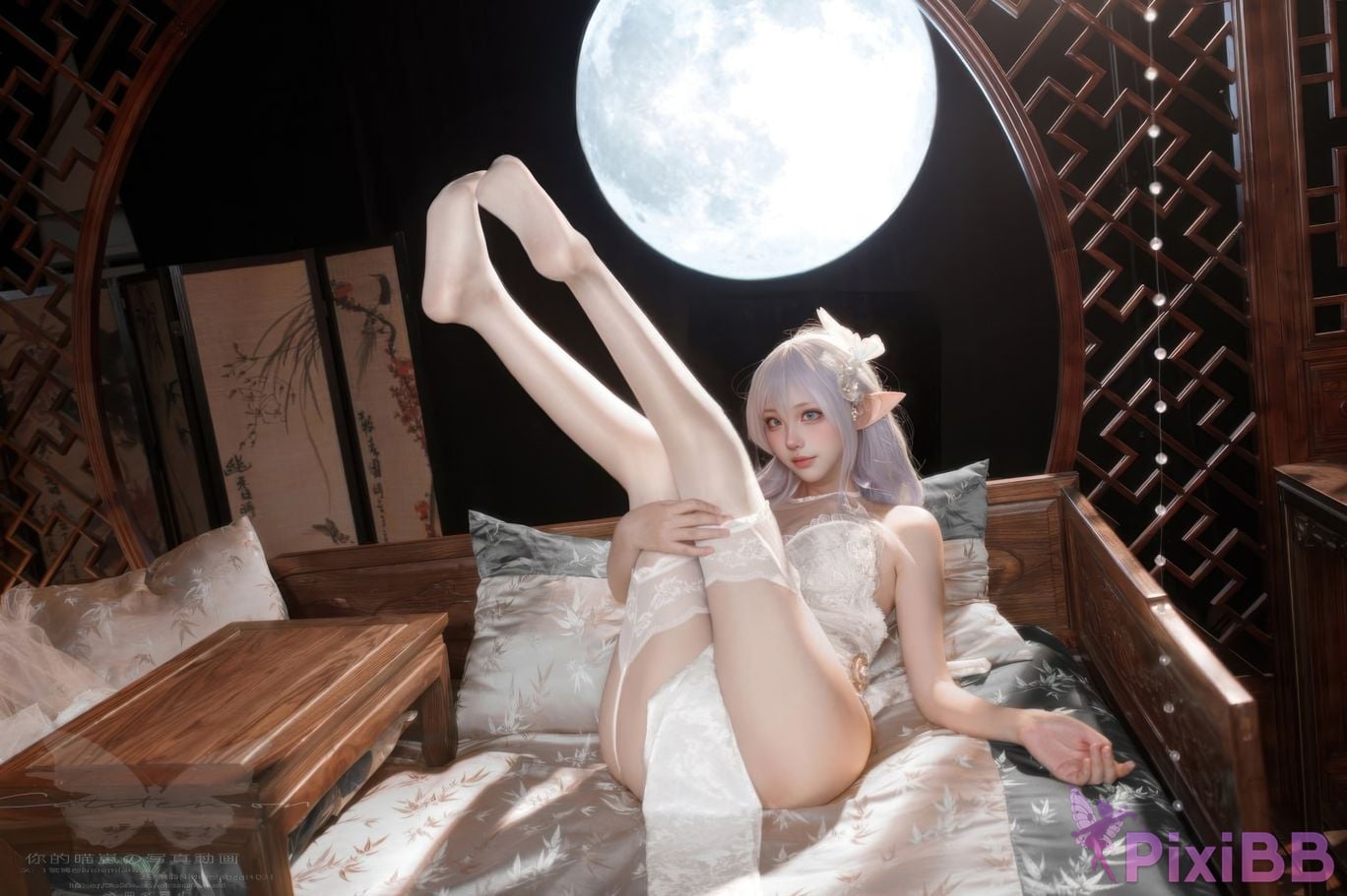 Cosplayer CatDemon Meow cub your cat azur lane Albion PixiBB.COM 066