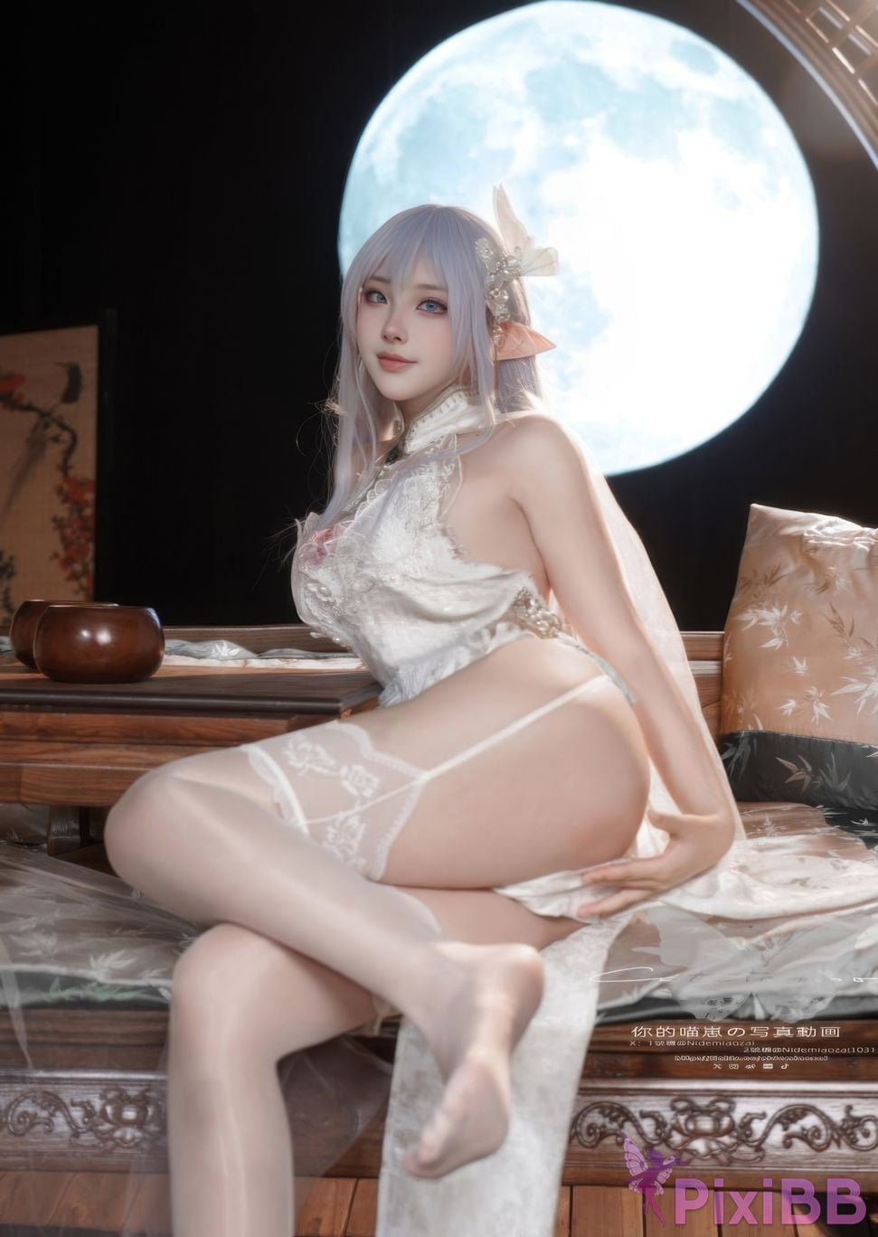 Cosplayer CatDemon Meow cub your cat azur lane Albion PixiBB.COM 081