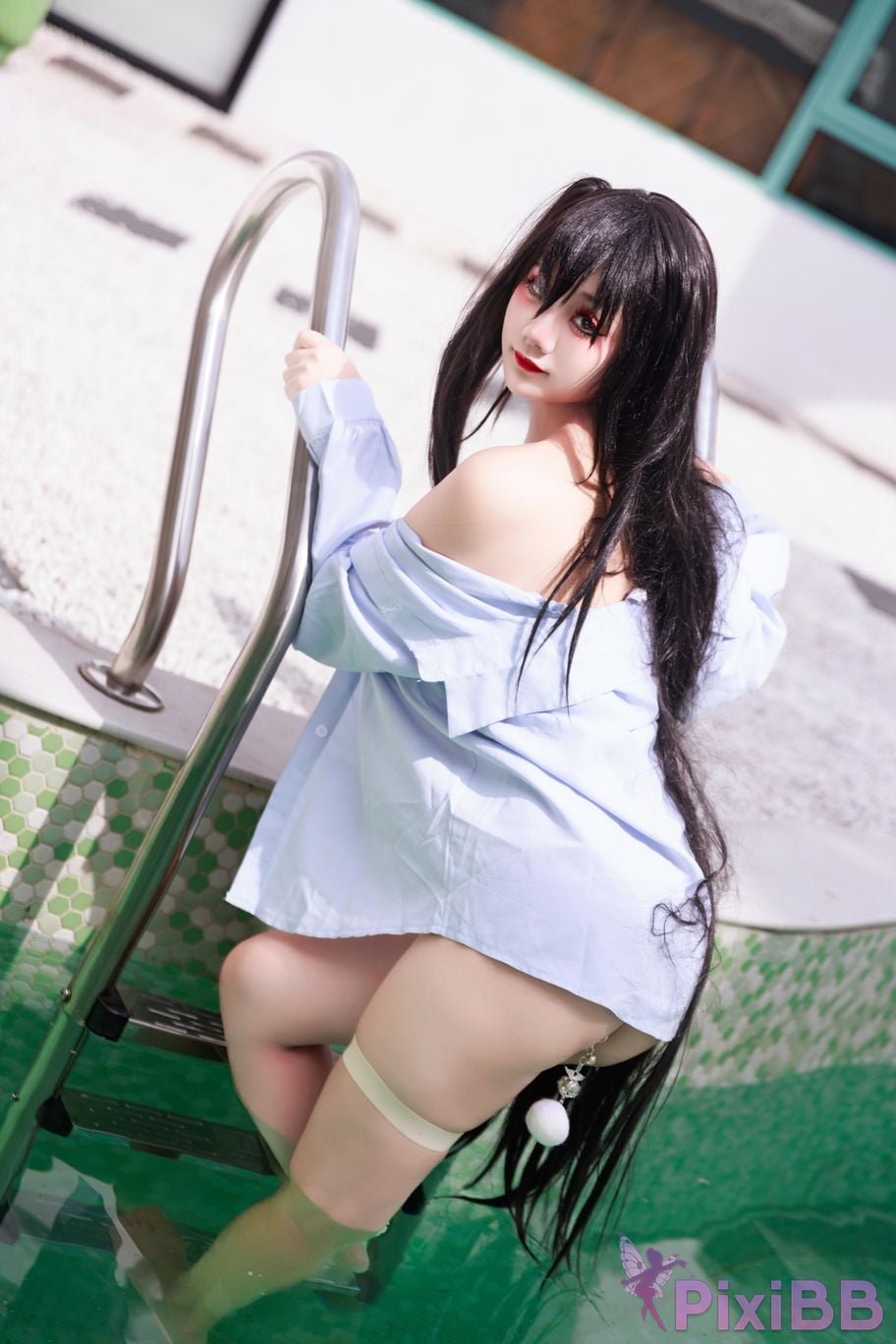 Cosplayer A Xuexue Dafeng swimsuit PixiBB.COM 084