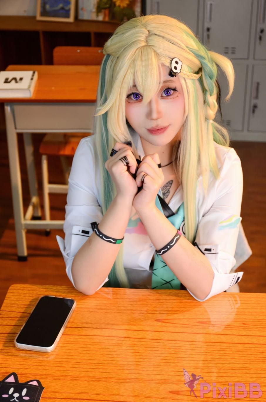 Cosplayer Barbecue pork hibiki BO.03 Rina Narushio PixiBB.COM 002