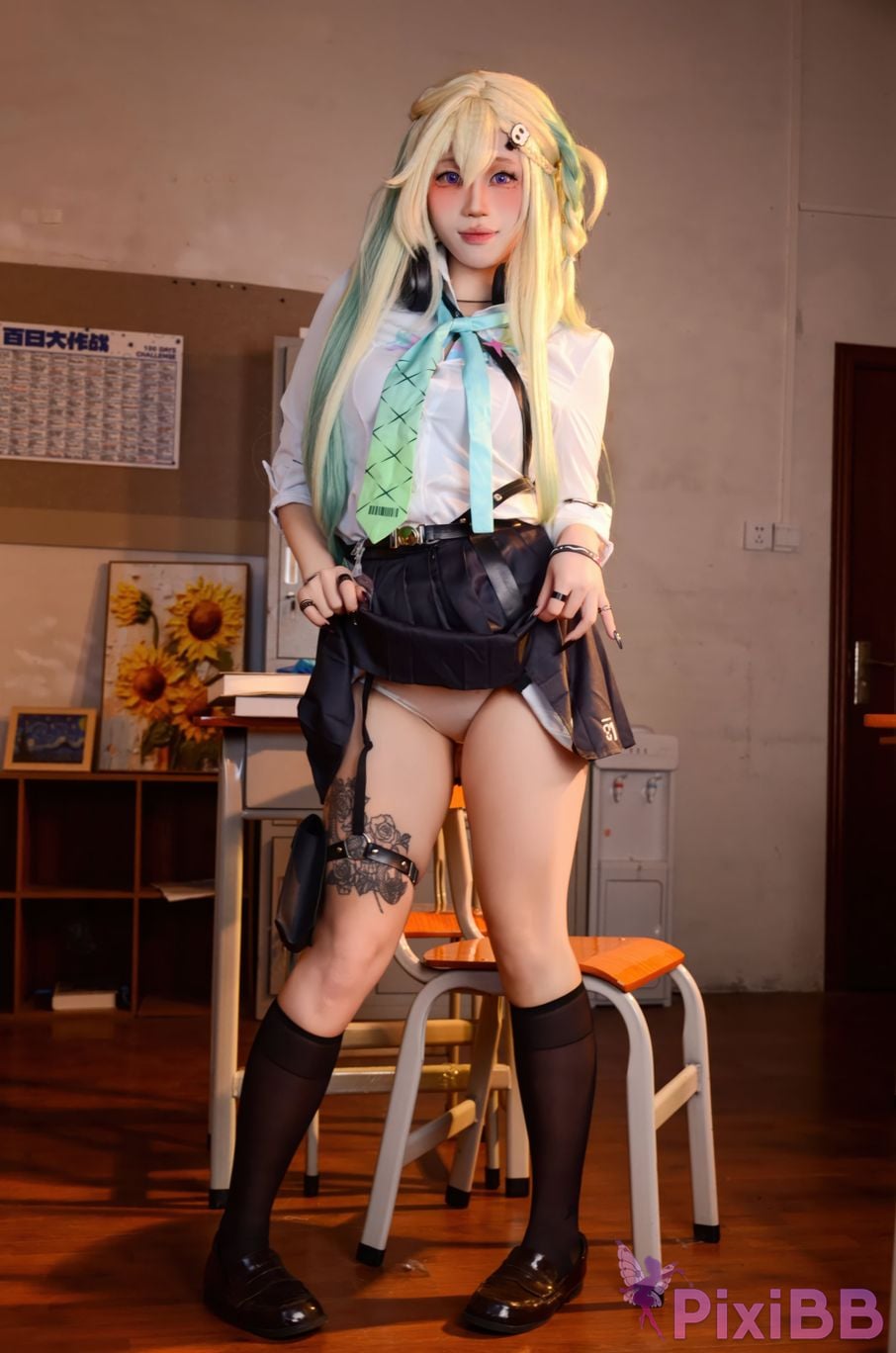 Cosplayer Barbecue pork hibiki BO.03 Rina Narushio PixiBB.COM 081