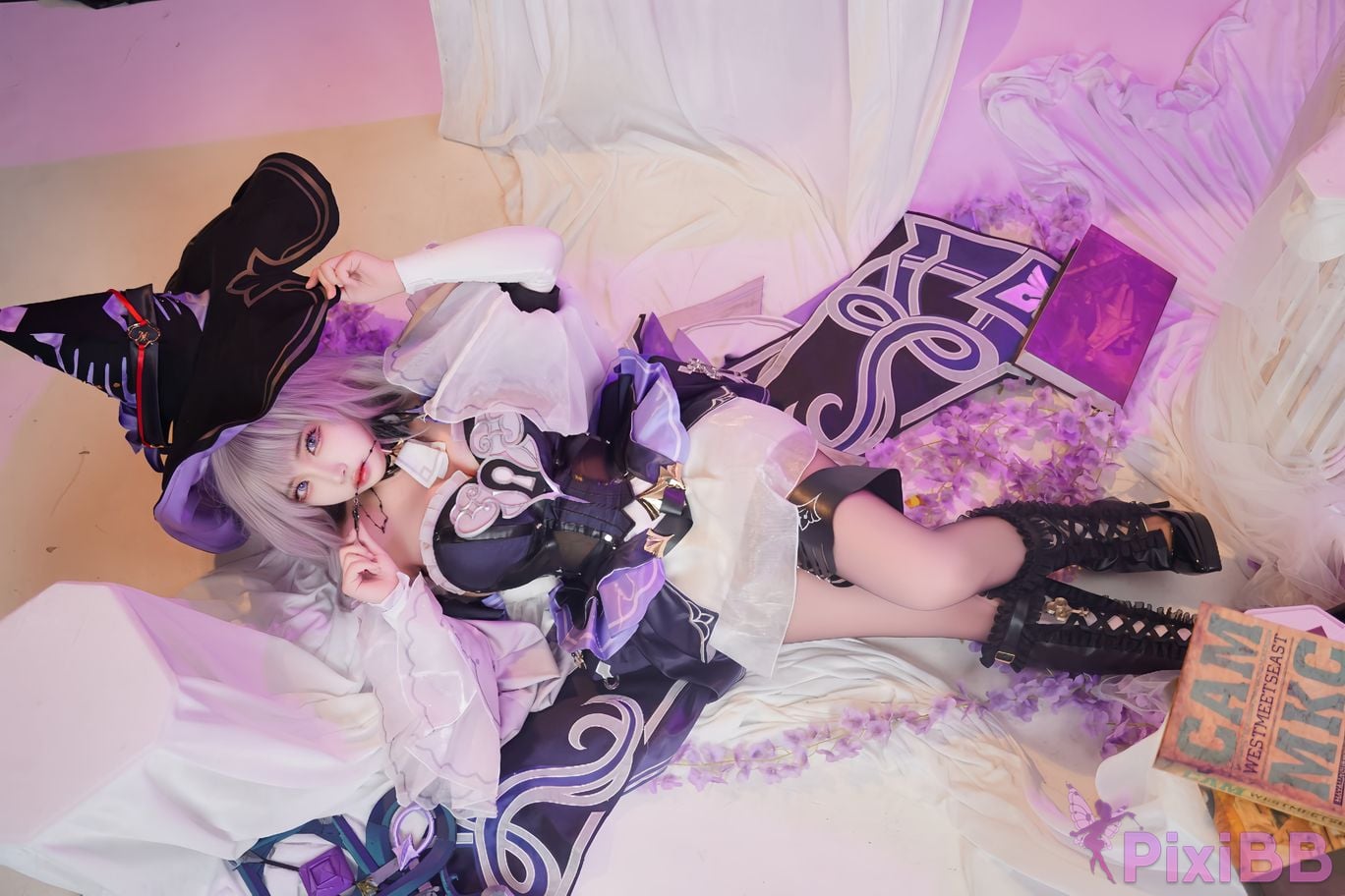 Cosplayer Vanilla Milk Meow Big Black Tower Collectors Edition PixiBB.COM 102