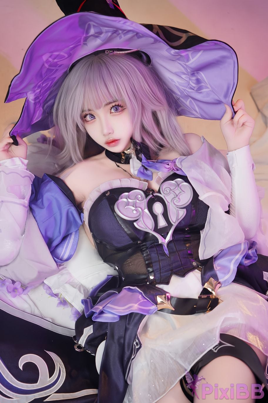 Cosplayer Vanilla Milk Meow Big Black Tower Collectors Edition PixiBB.COM 103