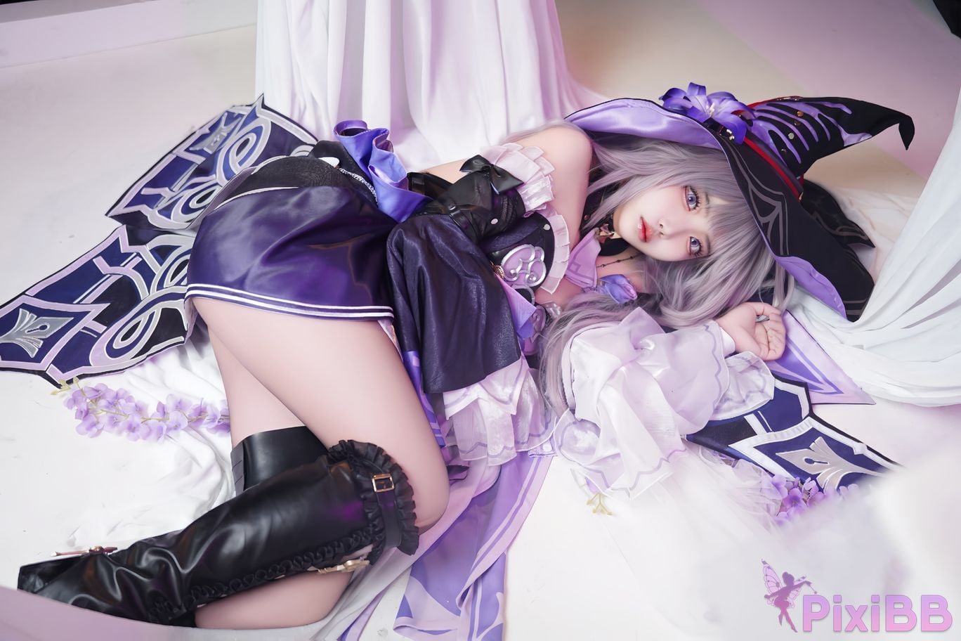 Cosplayer Vanilla Milk Meow Big Black Tower Collectors Edition PixiBB.COM 106