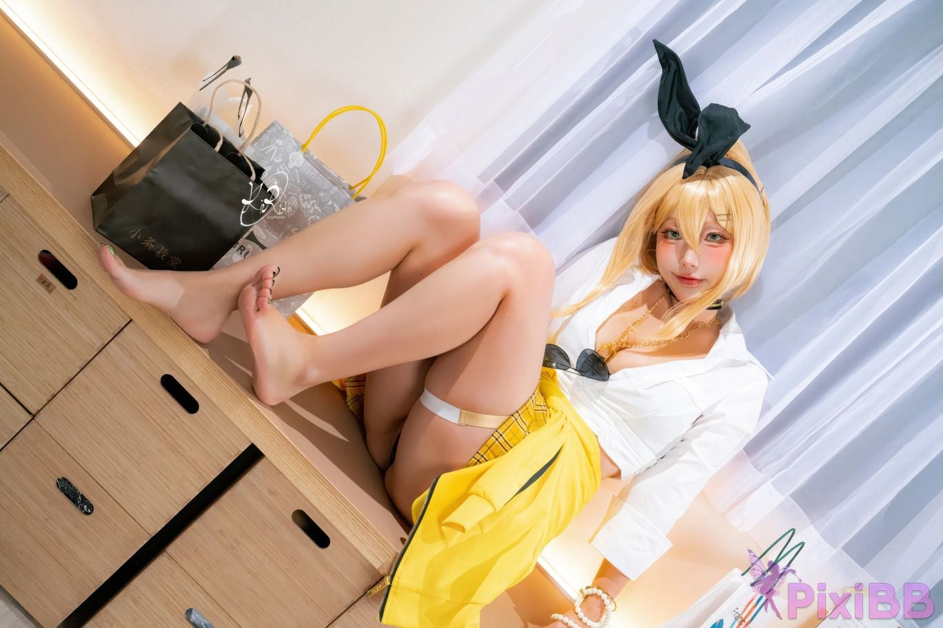 Cosplayer cut Celia NIKKE Luffy PixiBB.COM 007