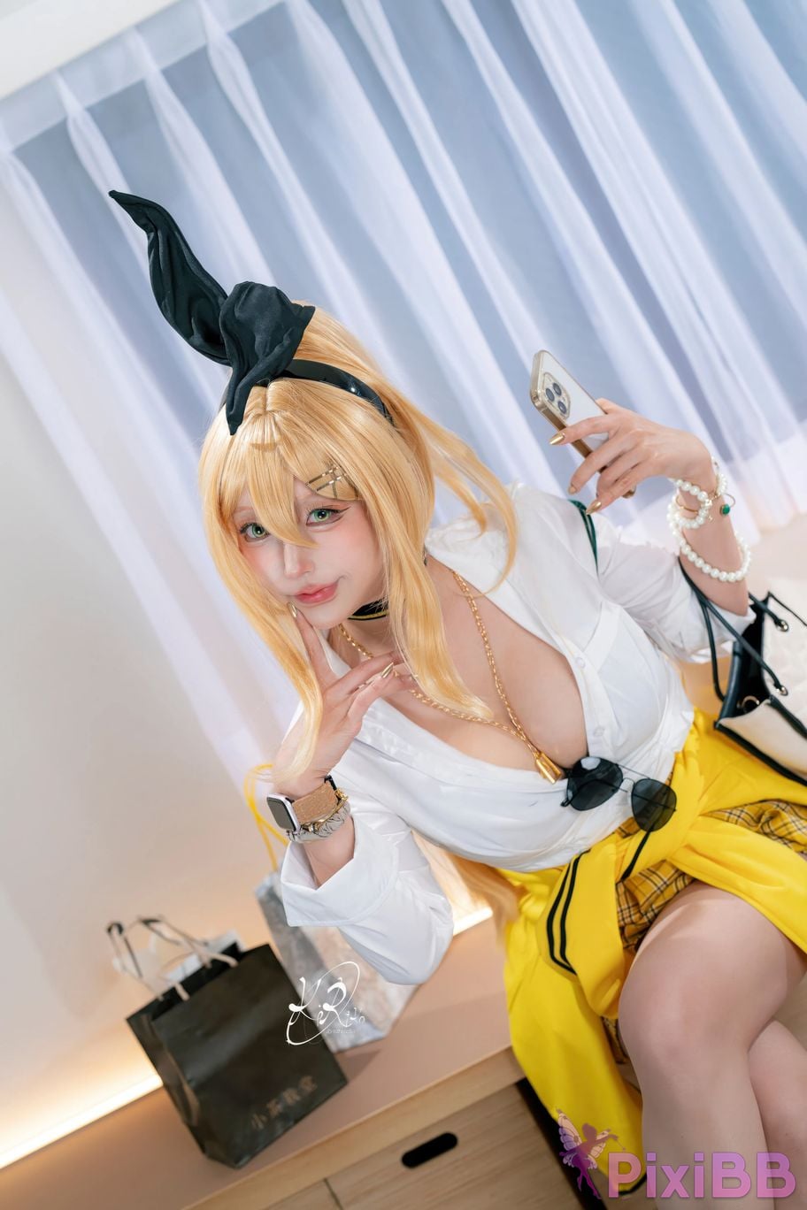 Cosplayer cut Celia NIKKE Luffy PixiBB.COM 023