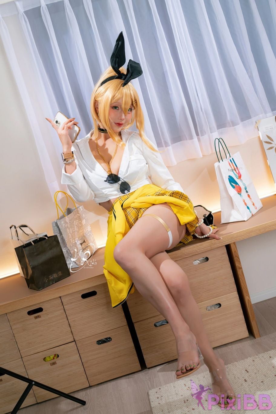 Cosplayer cut Celia NIKKE Luffy PixiBB.COM 025