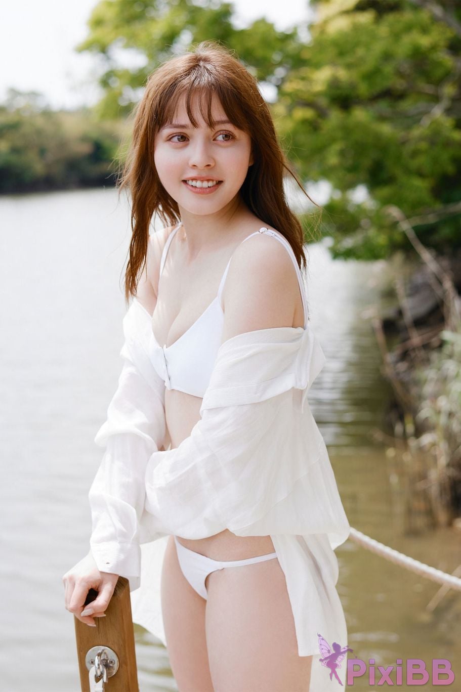 Japanese Idol Nana Kato FRIDAY digital photo book doll bikini body vol.3 109 Full page version PixiBB.COM 008