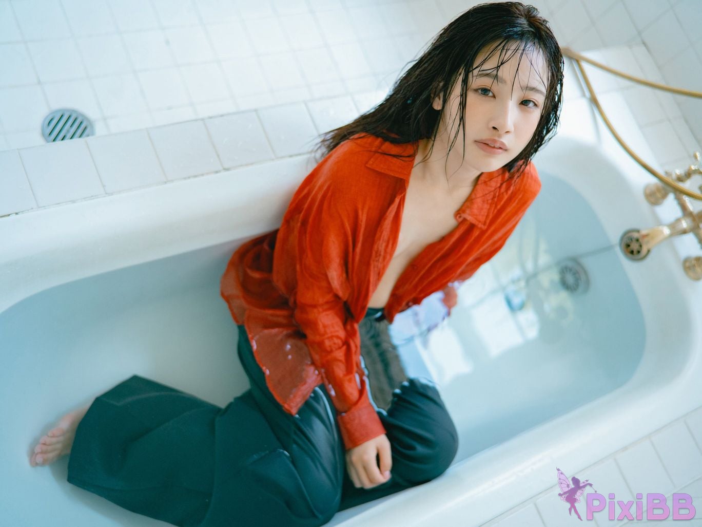 Japanese Idol Yuuka Oki Chong You Guo FRIDAY digital photo book every once in a while Vol.1 PixiBB.COM 030
