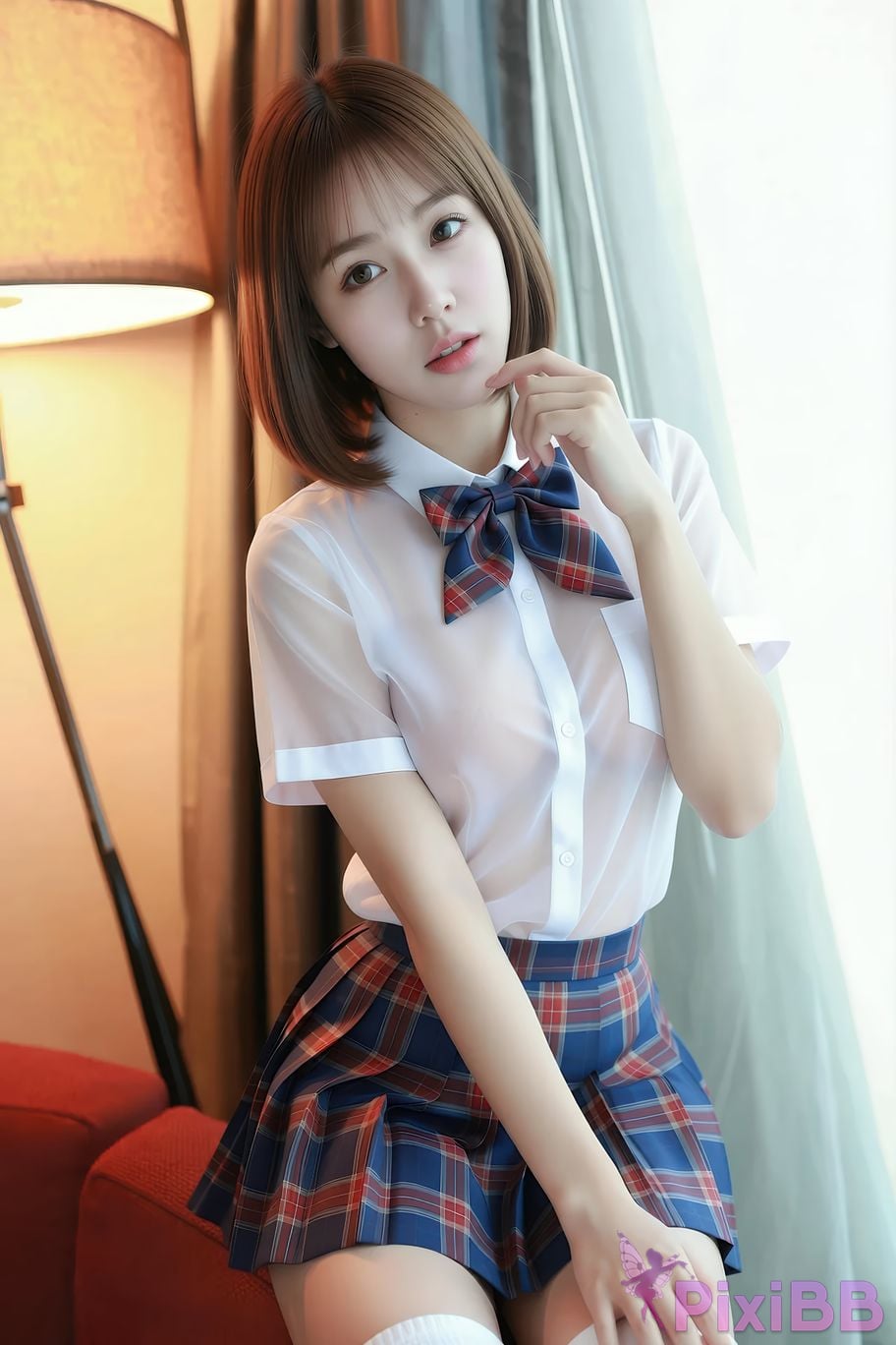 AIGirl Xiao Qiao is not JK skirt PixiBB.COM 001