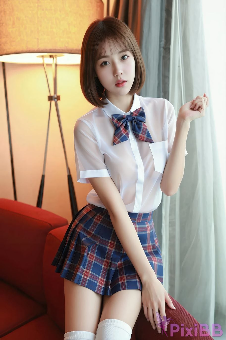 AIGirl Xiao Qiao is not JK skirt PixiBB.COM 002