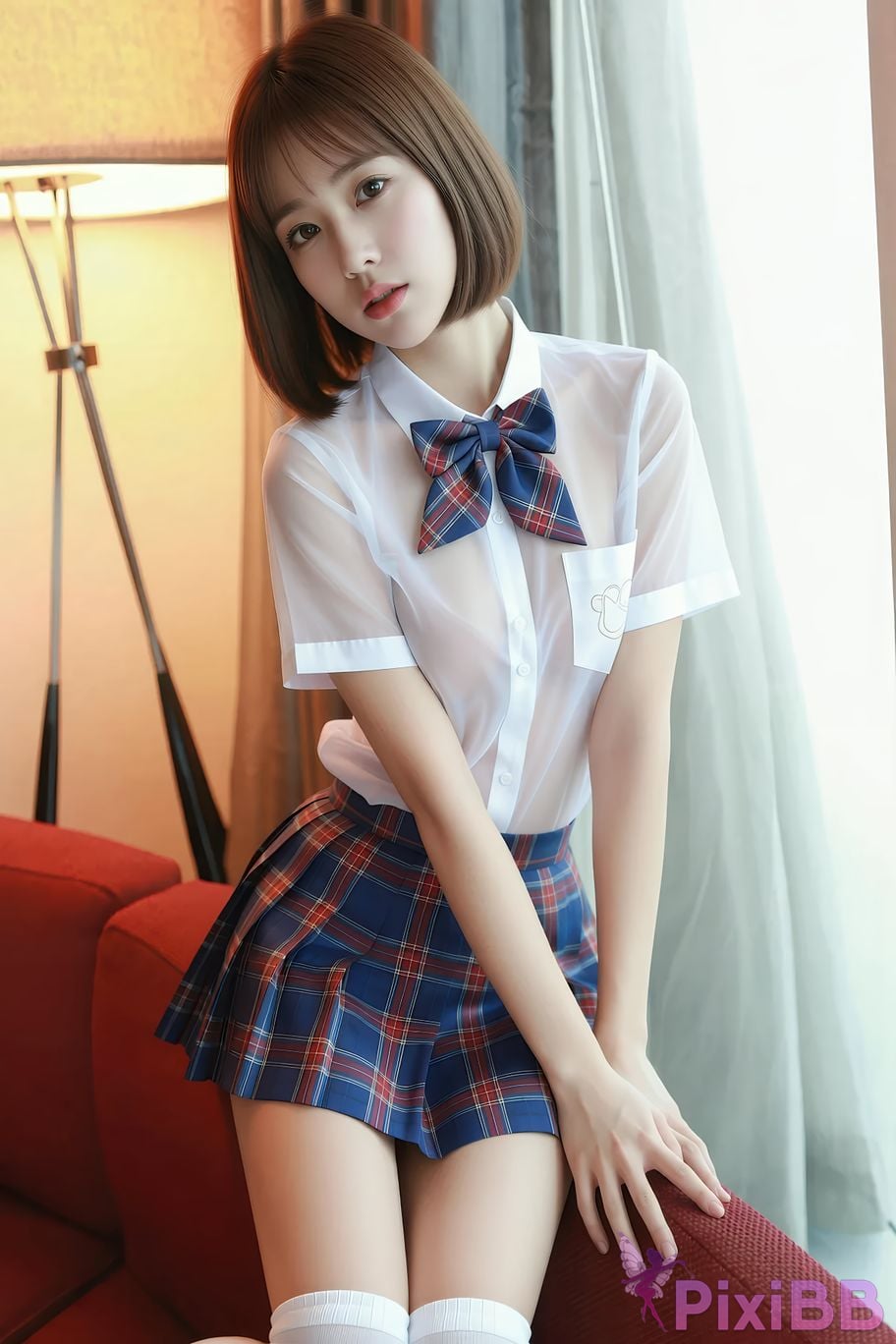 AIGirl Xiao Qiao is not JK skirt PixiBB.COM 003