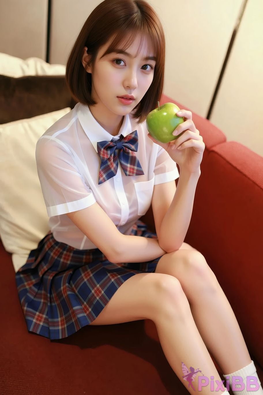 AIGirl Xiao Qiao is not JK skirt PixiBB.COM 009