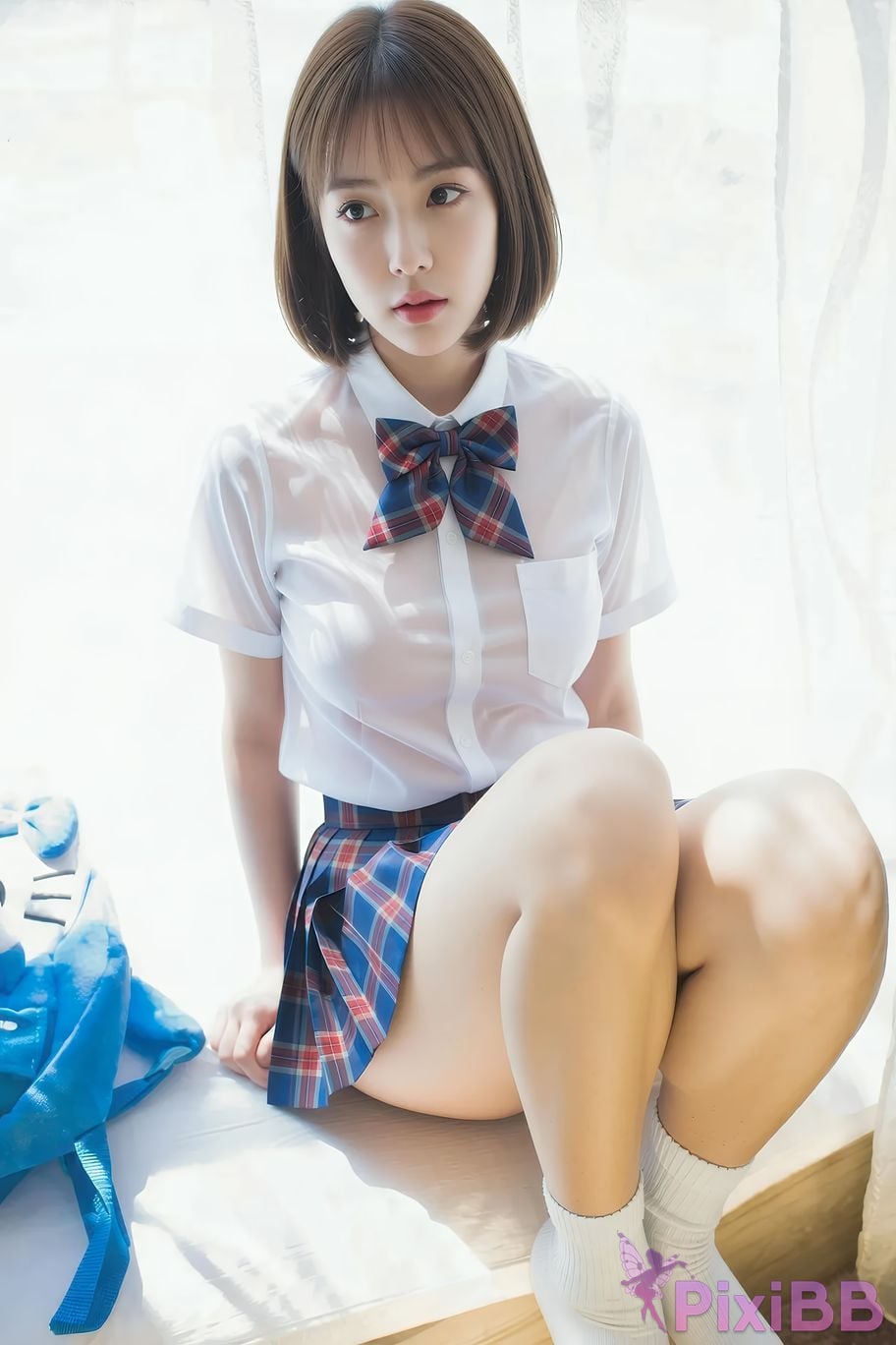 AIGirl Xiao Qiao is not JK skirt PixiBB.COM 015
