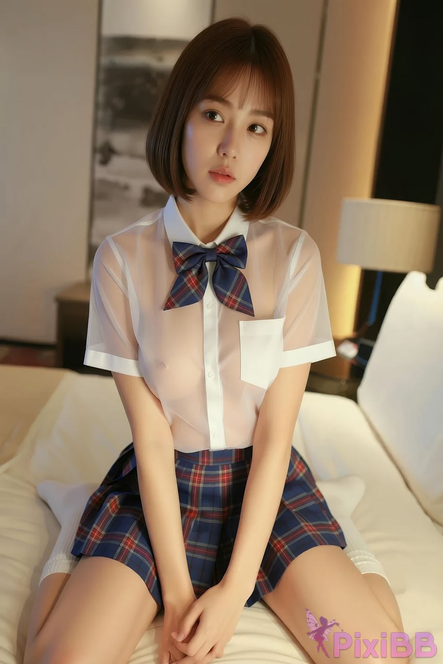 AIGirl Xiao Qiao is not JK skirt PixiBB.COM 017