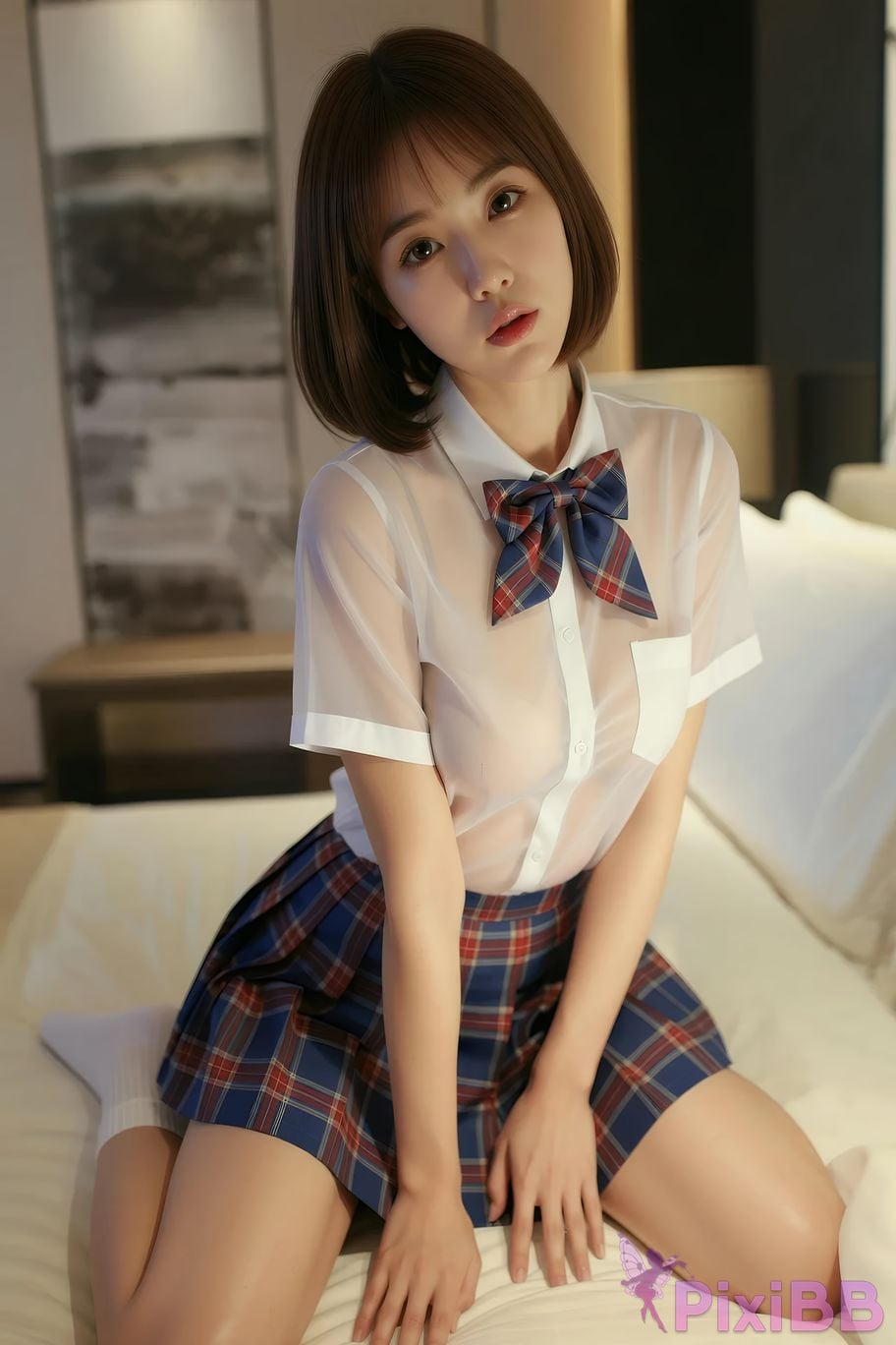 AIGirl Xiao Qiao is not JK skirt PixiBB.COM 018