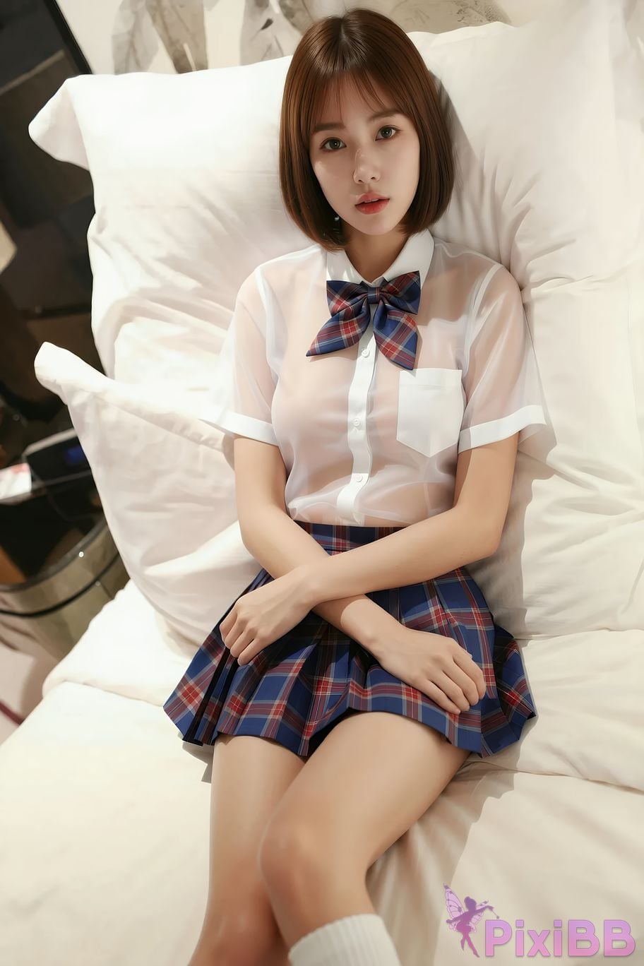 AIGirl Xiao Qiao is not JK skirt PixiBB.COM 028