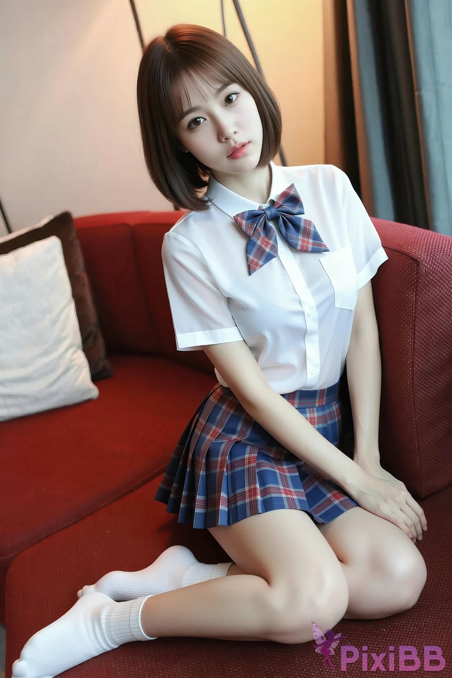 AIGirl Xiao Qiao is not JK skirt PixiBB.COM 033