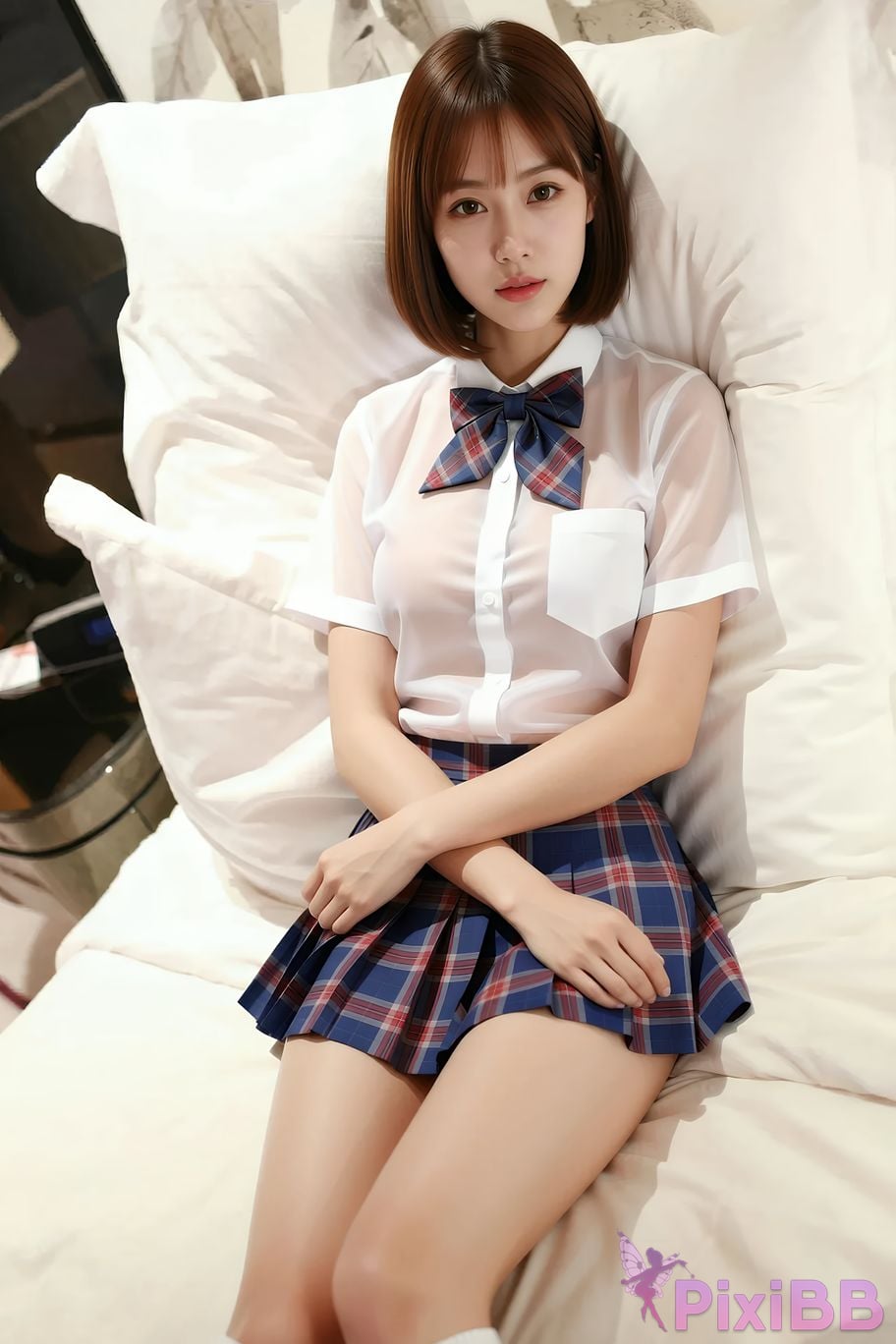 AIGirl Xiao Qiao is not JK skirt PixiBB.COM 036