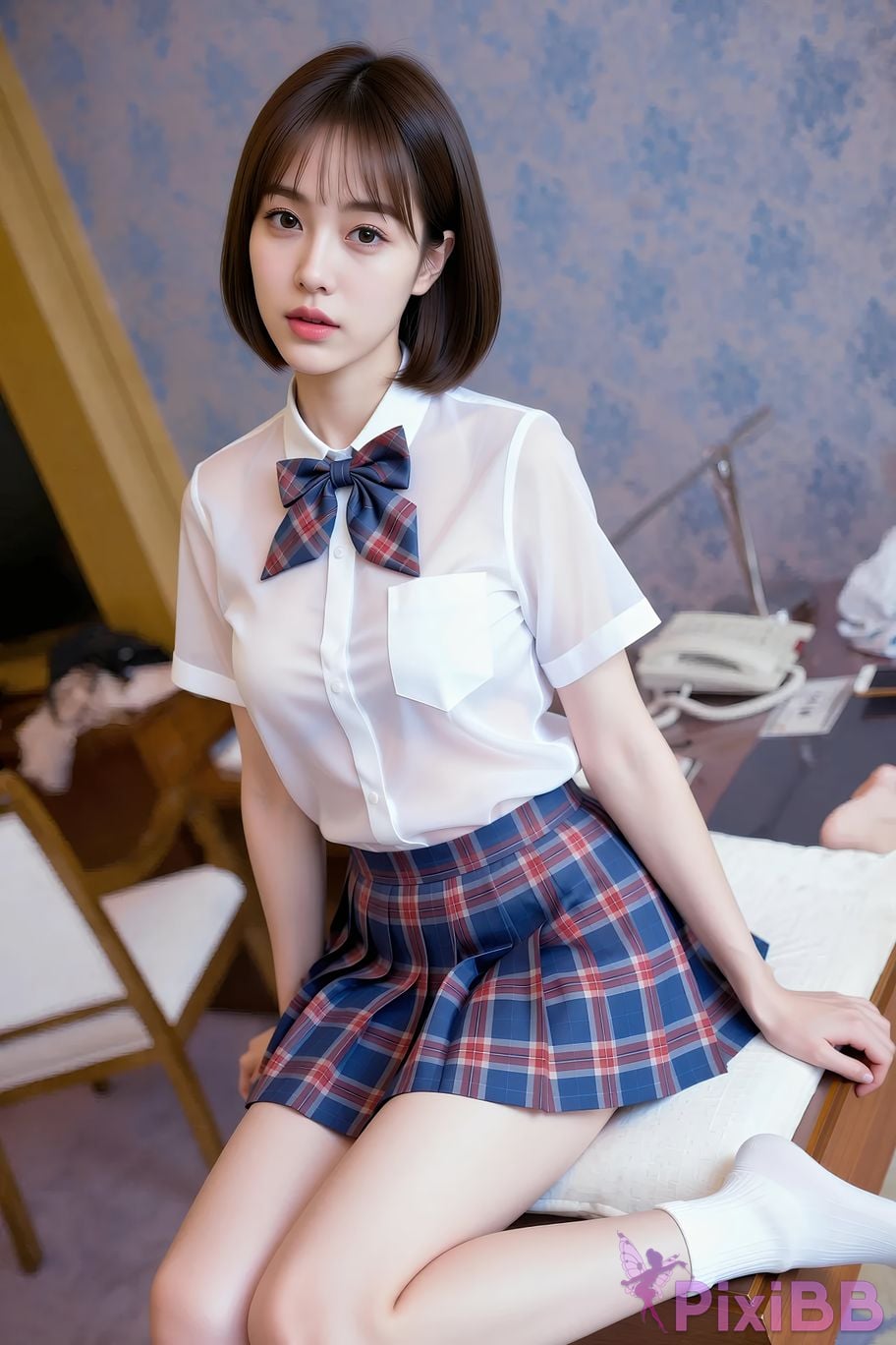 AIGirl Xiao Qiao is not JK skirt PixiBB.COM 038