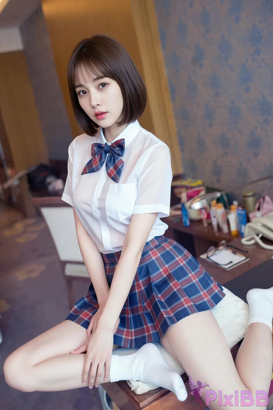 AIGirl Xiao Qiao is not JK skirt PixiBB.COM 039