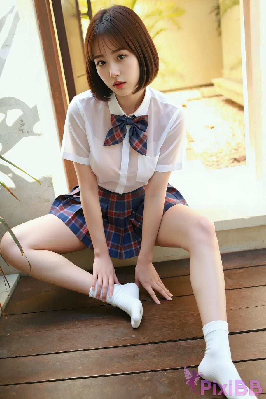 AIGirl Xiao Qiao is not JK skirt PixiBB.COM 052
