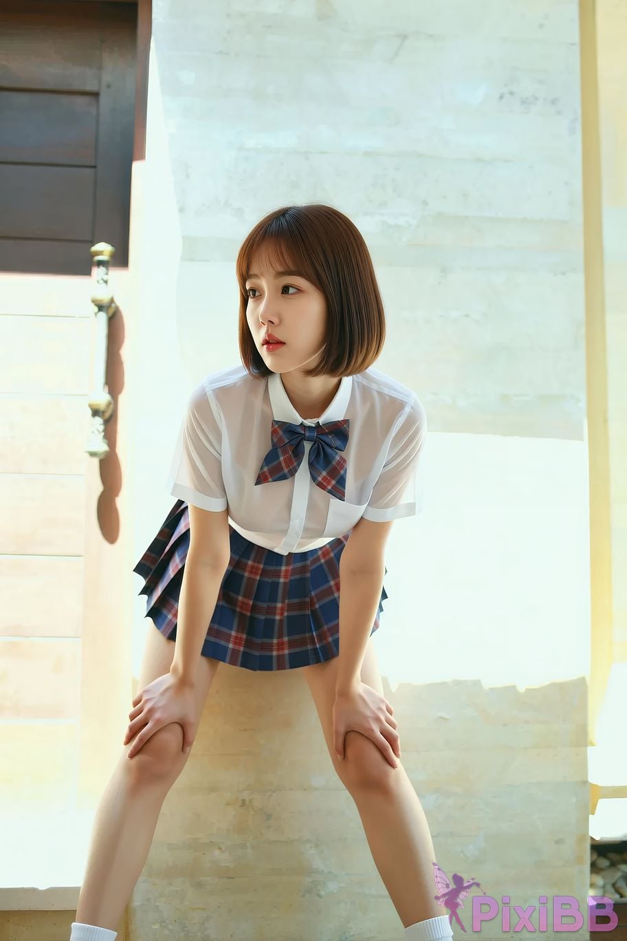 AIGirl Xiao Qiao is not JK skirt PixiBB.COM 056