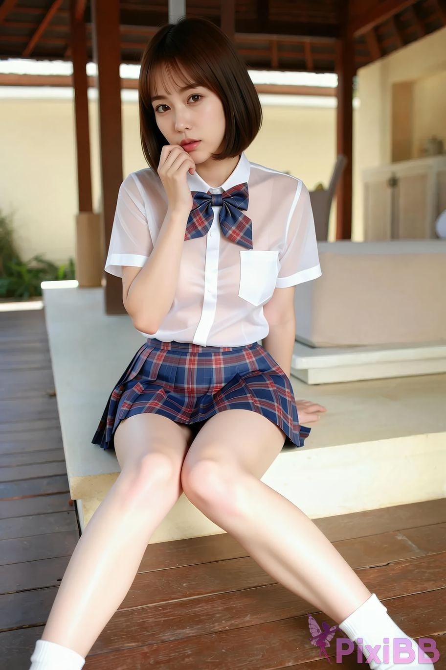 AIGirl Xiao Qiao is not JK skirt PixiBB.COM 061