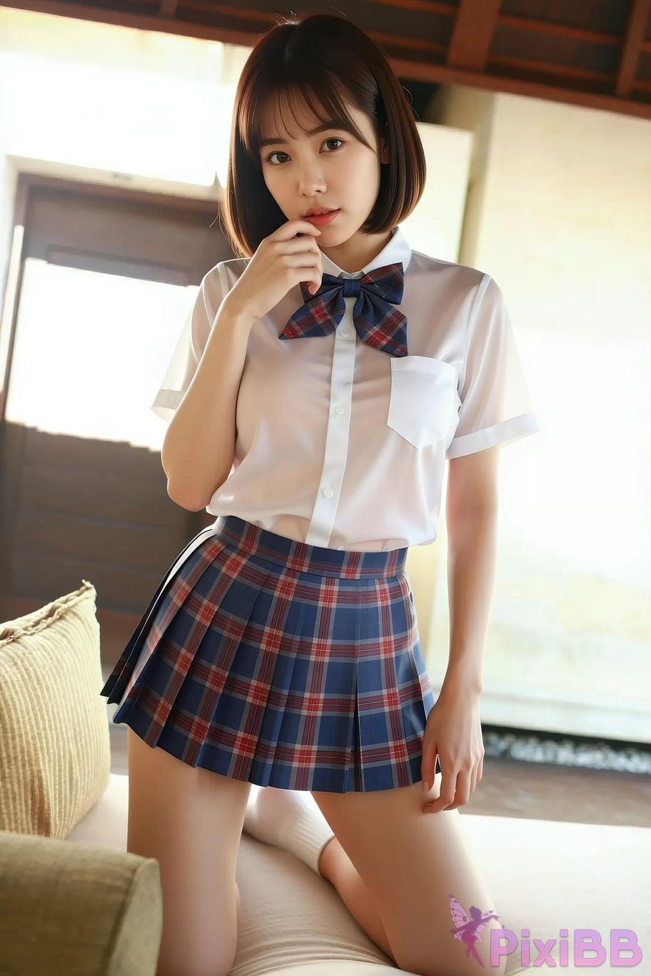 AIGirl Xiao Qiao is not JK skirt PixiBB.COM 083