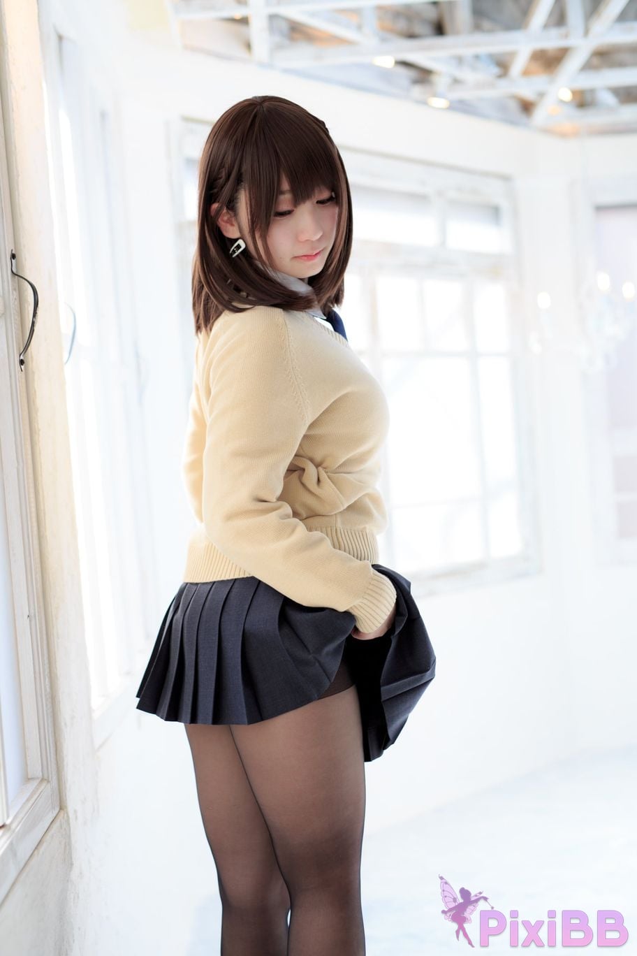 Japanese Idol Moe Iori That Child on Monday PixiBB.COM 026