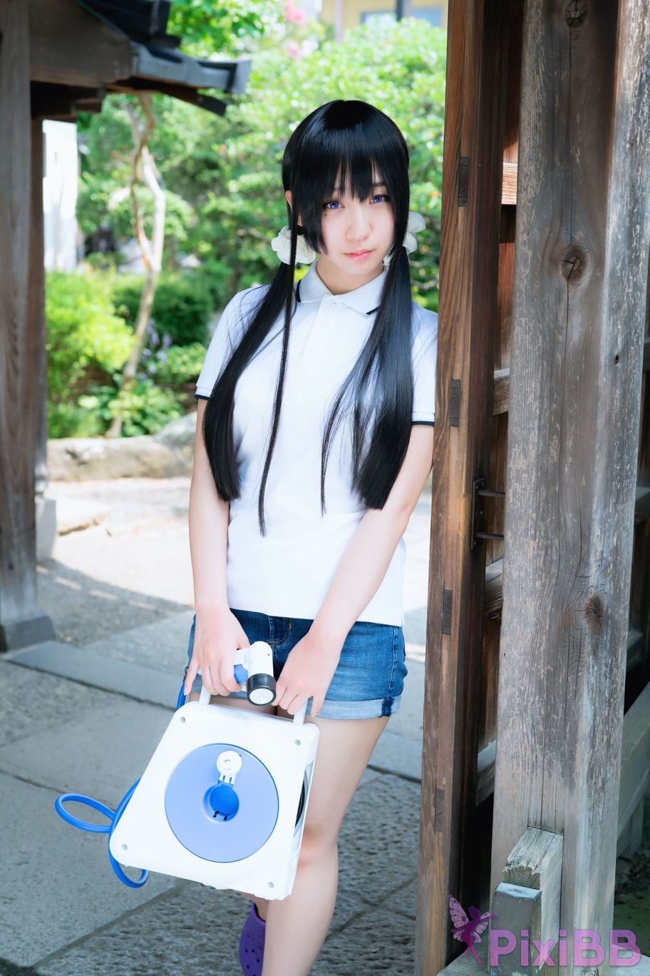 Japanese Idol Moe Iori Cosplay Ane Naru PixiBB.COM 003