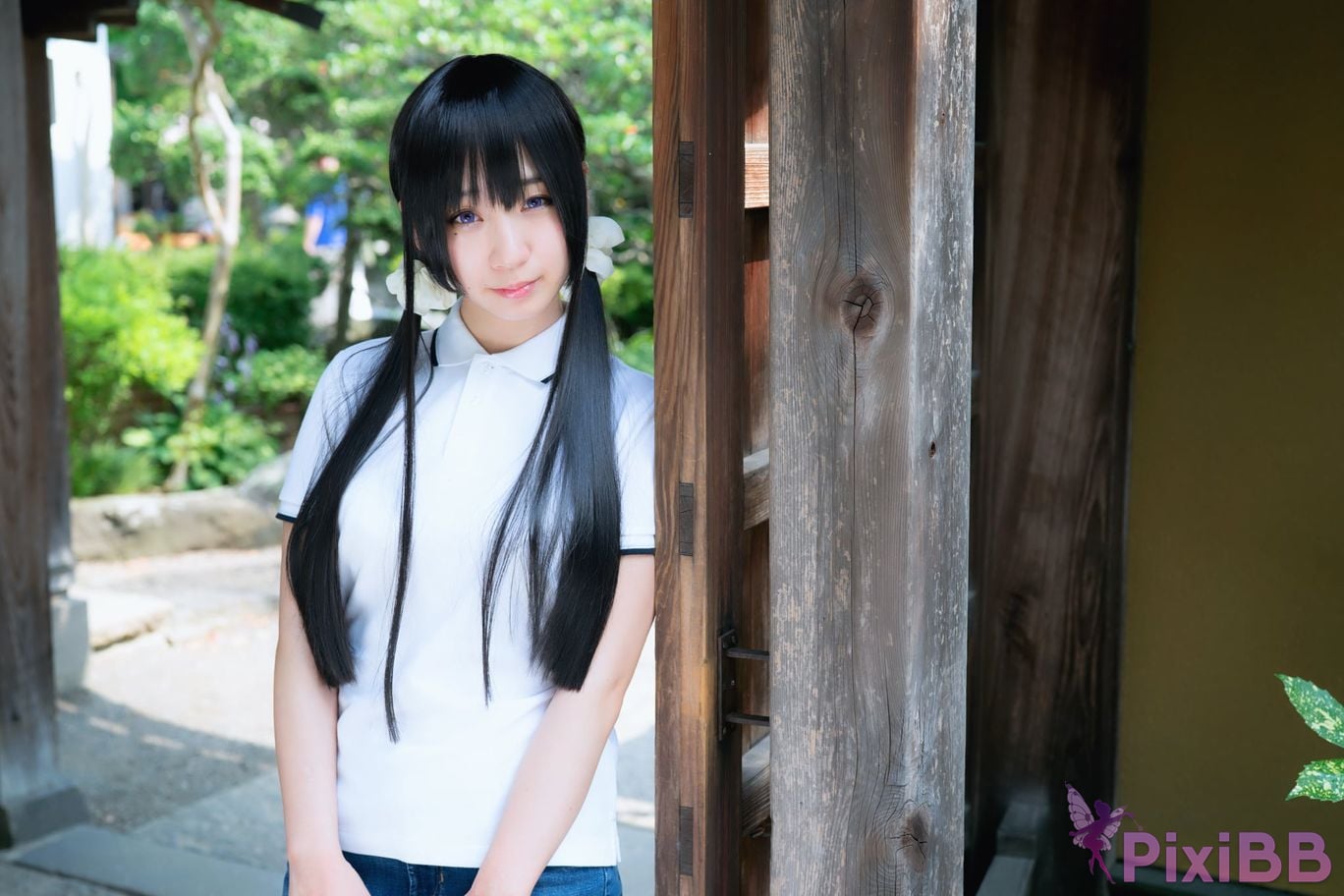 Japanese Idol Moe Iori Cosplay Ane Naru PixiBB.COM 004