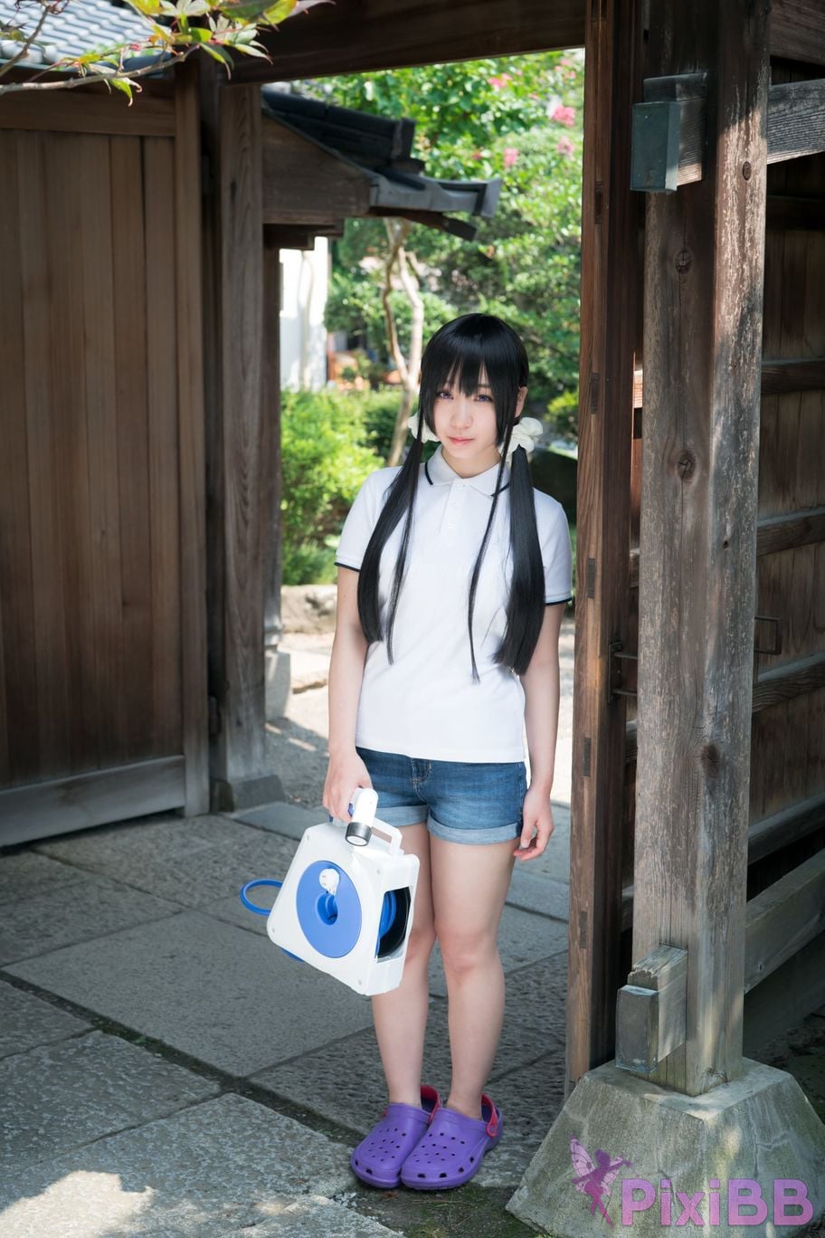 Japanese Idol Moe Iori Cosplay Ane Naru PixiBB.COM 005