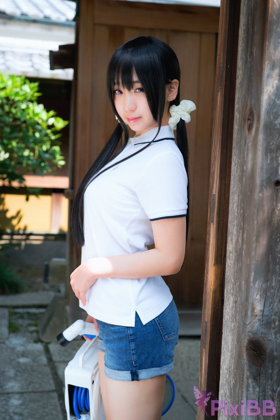 Japanese Idol Moe Iori Cosplay Ane Naru PixiBB.COM 006