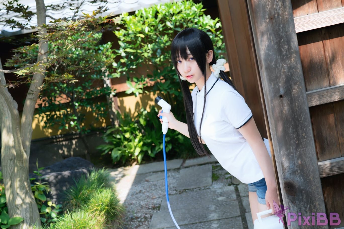 Japanese Idol Moe Iori Cosplay Ane Naru PixiBB.COM 008
