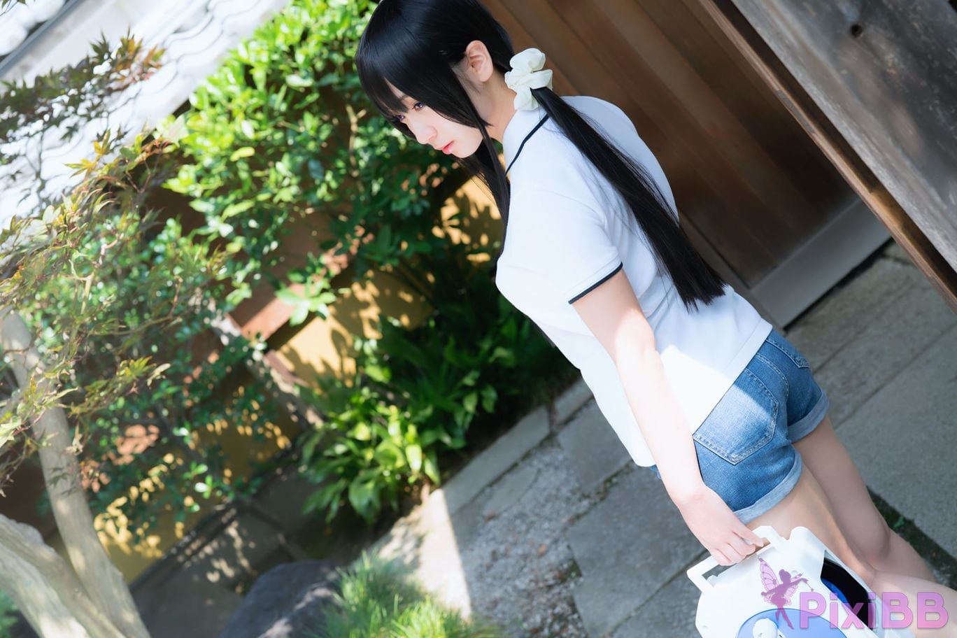 Japanese Idol Moe Iori Cosplay Ane Naru PixiBB.COM 009