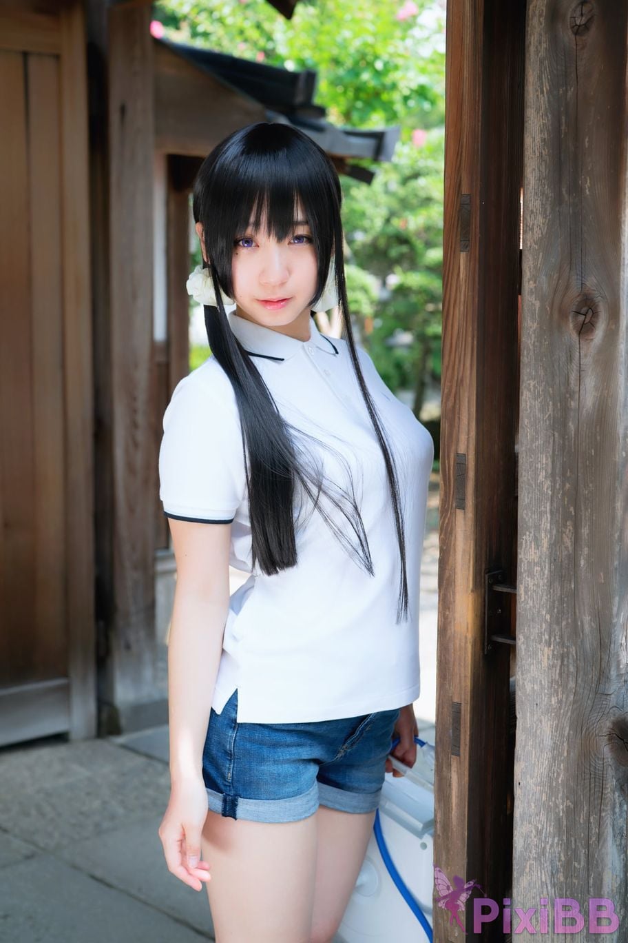 Japanese Idol Moe Iori Cosplay Ane Naru PixiBB.COM 012