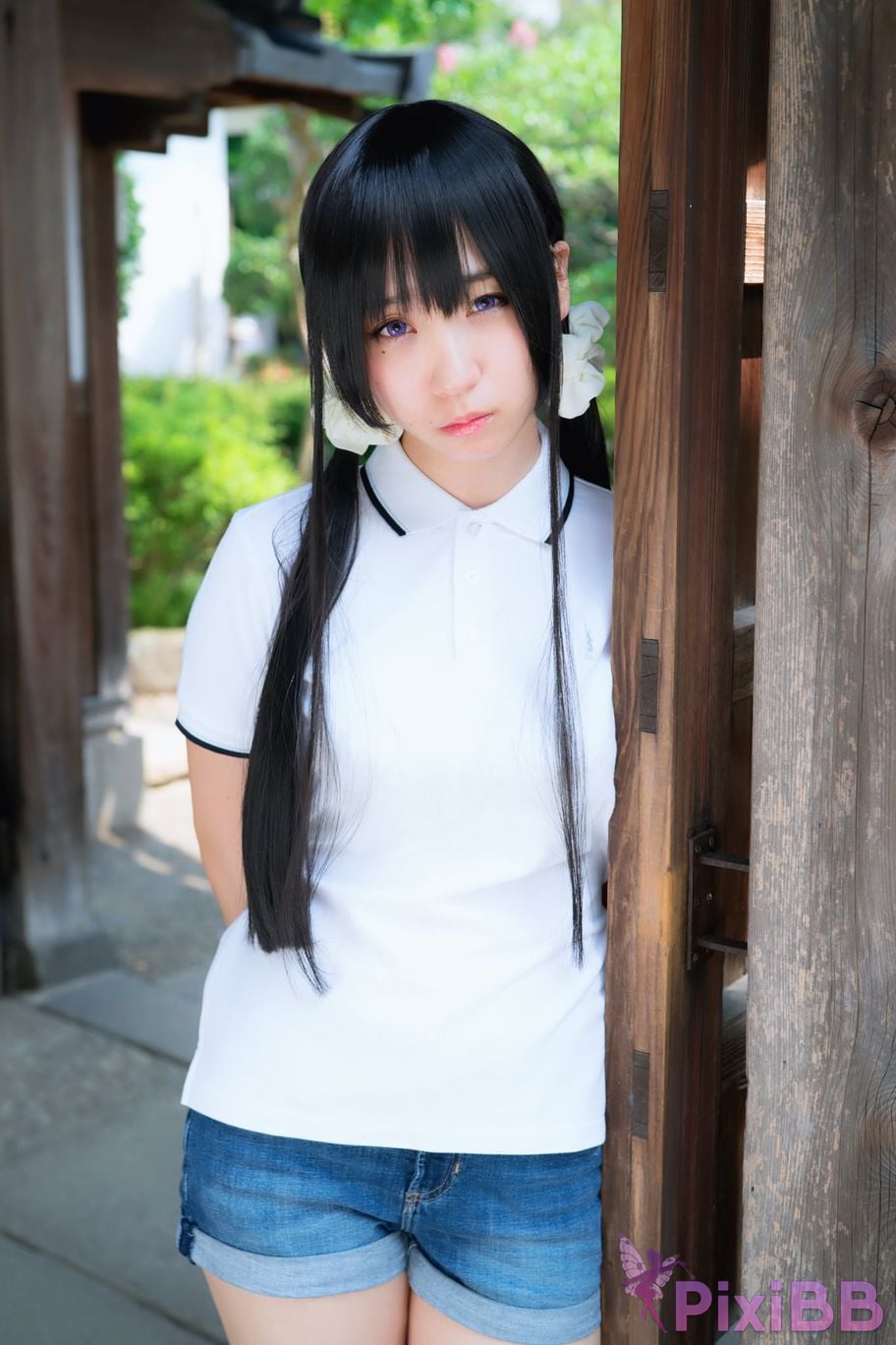 Japanese Idol Moe Iori Cosplay Ane Naru PixiBB.COM 013